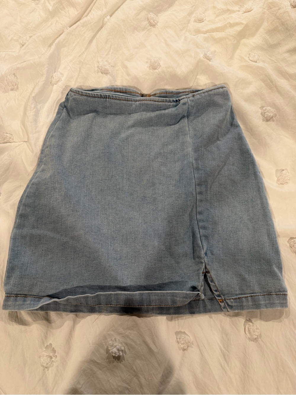 wild fable Light Blue Denim Mini Skirt